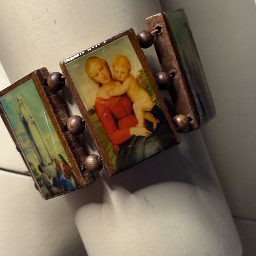 Artistic Religious Icon Bracelet